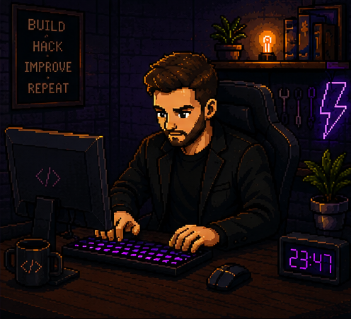 Pixel character